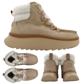 Buty damskie lekkie wygodne ocieplane na jesień zimę heydude 44367265