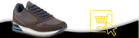Buty Sneakersy Męskie Wygodne Stylowe Miejskie Lekkie POLO NOBIL003