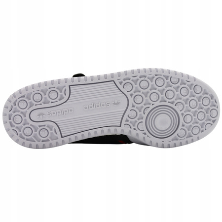 Buty Młodzieżowe Juniorskie Wygodne Skóra Rzep ADIDAS FORUM LOW