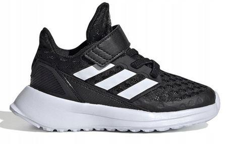 Buty dziecięce czarne sportowe ADIDAS RAPIDARUN EL