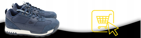 Buty Sneakersy Wygodne Miejskie Męskie LACOSTE 7-40CMA0003J18 