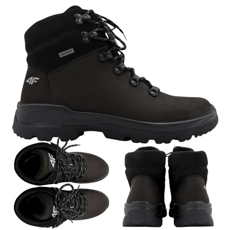 4f BUTY DAMSKIE WYGODNE TREKKINGOWE NA JESIEŃ ZIMĘ OBDH251 21S