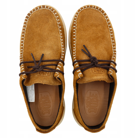 BUTY MĘSKIE LEKKIE MOKASYNY ZAMSZOWE HEYDUDE NXT MOC 43772 2KO