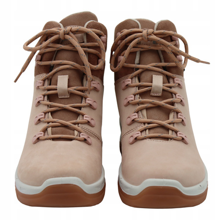 BUTY DAMSKIE 4F WYGODNE TREKKINGOWE WYSOKIE NA JESIEŃ ZIMĘ OBDH251 560