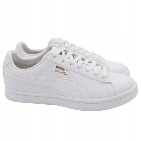 Buty Sportowe Białe Skórzane Sneakersy męskie PUMA COURT STAR SL