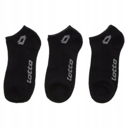 SKARPETKI CZARNE LOTTO NISKIE STOPKI 1.20.00001-1-1 