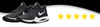 Buty Sportowe Męskie NIKE PRECISION V CZARNE do koszykówki