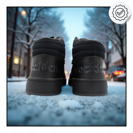 Buty męskie sportowe wysokie ocieplane Adidas Hoops 2.0 Mid B44621 R.45 1/3