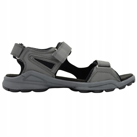 Sandały Męskie Wygodne Lekkie Na Lato DK 8137 GRAY/ORANGE