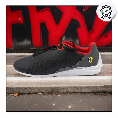 MĘSKIE BUTY SPORTOWE WYGODNE CZARNE PUMA FERRARI