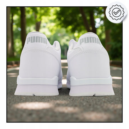 BUTY SPORTOWE MĘSKIE BIAŁE WYGODNE PUMA ST RUNNER 384855 10 r. 45