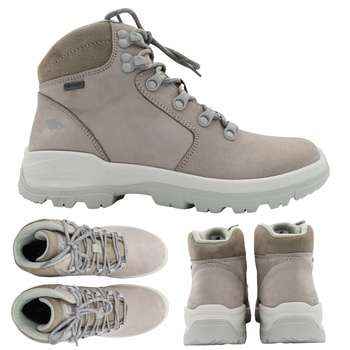 4f BUTY DAMSKIE WYGODNE TREKKINGOWE NA JESIEŃ ZIMĘ OBDH253 26S