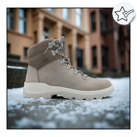 4f BUTY DAMSKIE WYGODNE TREKKINGOWE NA JESIEŃ ZIMĘ OBDH251 26S 