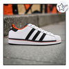 Buty Sportowe Męskie wygodne ADIDAS SUPERSTAR skóra Białe 