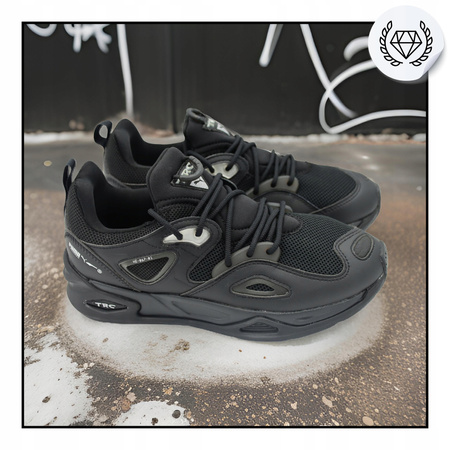 SPORTOWE BUTY MĘSKIE CZARNE WYGODNE PUMA Blaze Triple 384959 02 r. 41