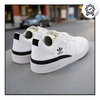 BUTY MĘSKIE sportowe białe ADIDAS FORUM Skórzane