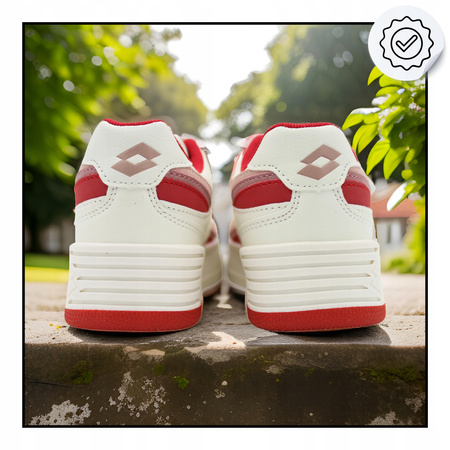 Buty Dziecięce Dla Dziewczynek Białe Wygodne LOTTO PINADEE K Girls