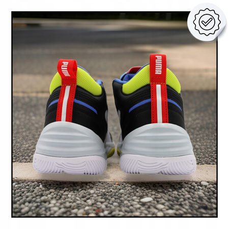 Buty Sportowe Męskie Puma Rebound za kostkę czarne wygodne r.44