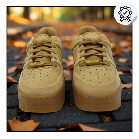 Buty Damskie NIKE AIR FORCE 1 SAGE CT3432 700 sneakersy platforma