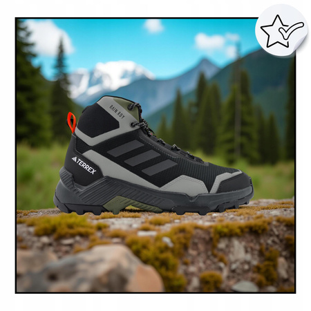 Buty męskie trekkingowe wygodne terrex eastraila rain.rdy ig8858 r. 44