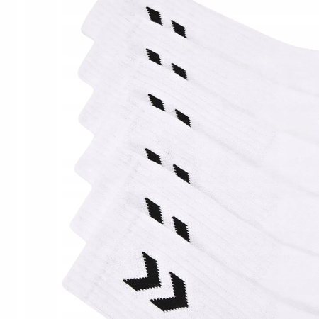 Skarpety sportowe białe wygodne hummel