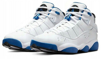 Buty sportowe męskie białe NIKE JORDAN 6 do koszykówki