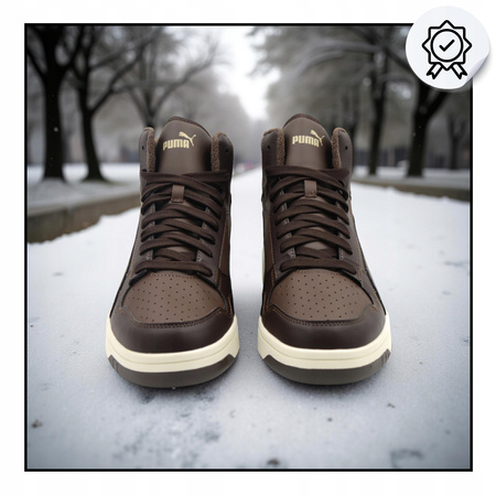 Buty męskie wysokie lekkie sneakersy puma 40087303 + skarpetki gratis