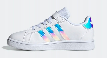 Buty sportowe dziecięce ADIDAS GRAND COURT białe 