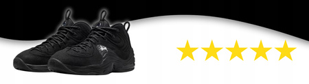 BUTY SPORTOWE MĘSKIE LEKKIE CZARNE NIKE AIR PENNY Koszykarskie