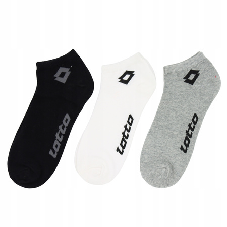 SKARPETKI LOTTO MIX KOLOR NISKIE STOPKI 1.20.00001-2-3 