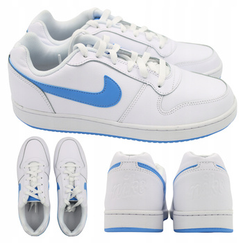 BUTY MĘSKIE SPORTOWE WYGODNE SK��RA NIKE EBERNON LOW AQ1775 102 r. 44