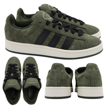 Buty męskie sportowe wygodne zielone sneakersy adidas campus jh9611
