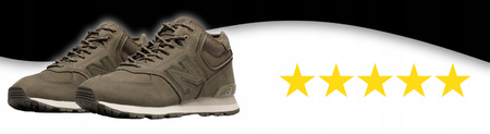 Buty Sneakersy Na Zimę Jesień Wygodne Skórzane NEW BALANCE U574HMO