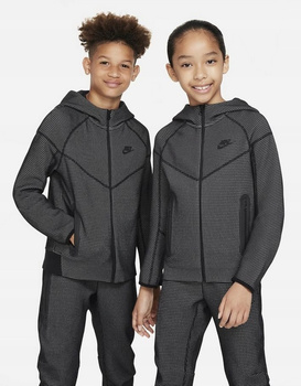 Bluza Z Kapturem Dziecięca Chłopięca Ciepła Lekka NIKE