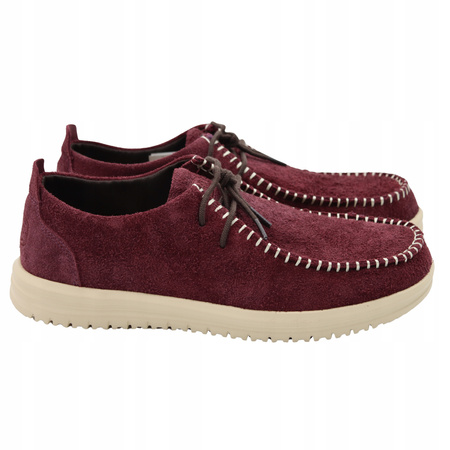 BUTY MĘSKIE LEKKIE MOKASYNY ZAMSZOWE HEYDUDE NXT MOC 43772 5CE 