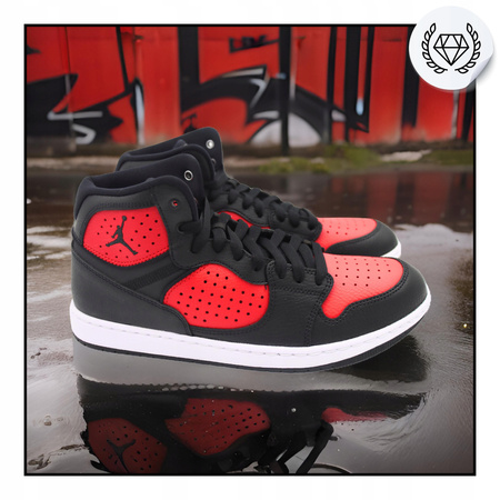 BUTY MĘSKIE SPORTOWE WYGODNE WYSOKIE NIKE JORDAN ACCESS SKÓRA 