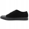 Buty Trampki Sneakersy Czarne Skóra Wygodne Niskie CALVIN KLEIN BLACK
