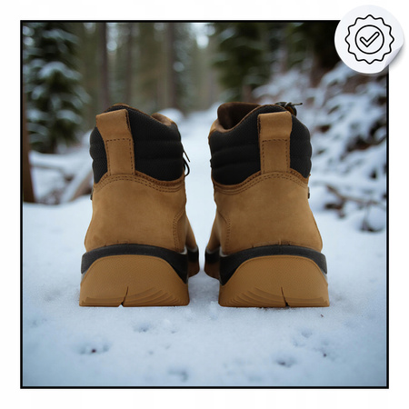 4f BUTY MĘSKIE WYGODNE TREKKINGOWE WYSOKIE NA JESIEŃ ZIMĘ OBMH257 44S 