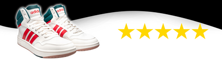 Buty sportowe Męskie Sneakersy ADIDAS HOOPS 3.0 Wysokie Trampki