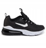Buty Sneakersy Młodzieżowe Wygodne Lekkie Czarne NIKE AIR MAX