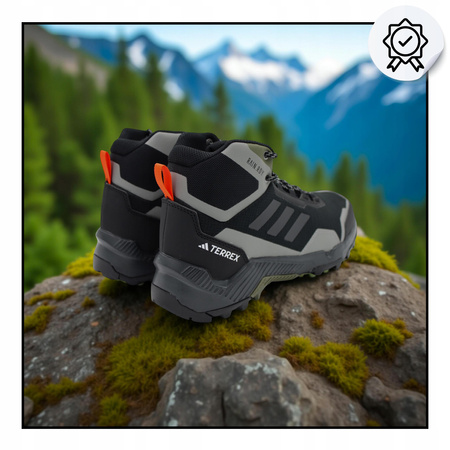 BUTY MĘSKIE TREKKINGOWE WYGODNE TERREX EASTRAILA RAIN.RDY IG8858 r. 40 2/3