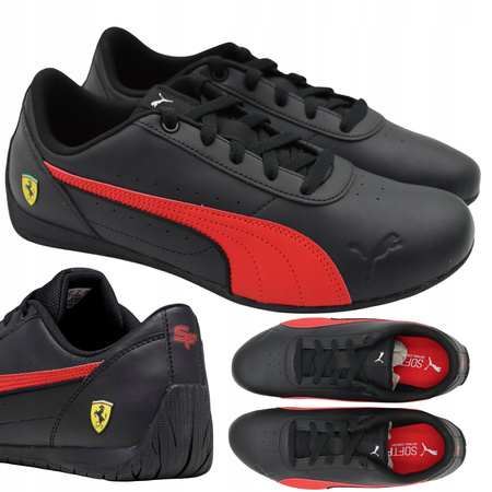 BUTY SPORTOWE MĘSKIE LEKKIE WYGODNE PUMA FERRARI NEO CAT 307812 01 r. 44,5