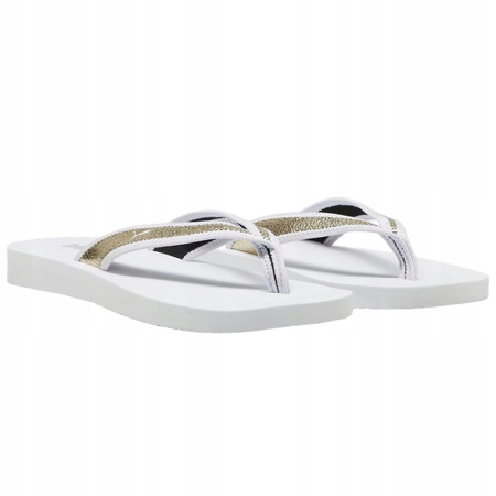 DAMSKIE JAPONKI PUMA SANDY FLIP METALLIC SHINE KLAPKI LATO ZŁOTE R. 40,5