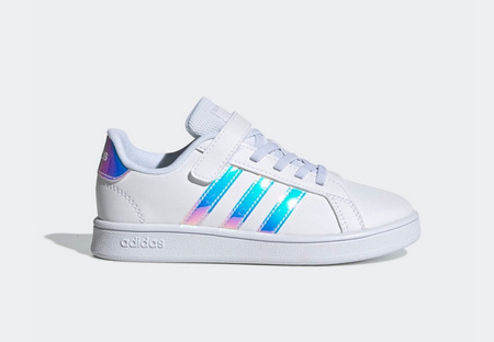 Buty sportowe dziecięce ADIDAS GRAND COURT białe 