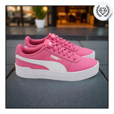 Buty młodzieżowe róż PUMA CARINA L JR lekkie 