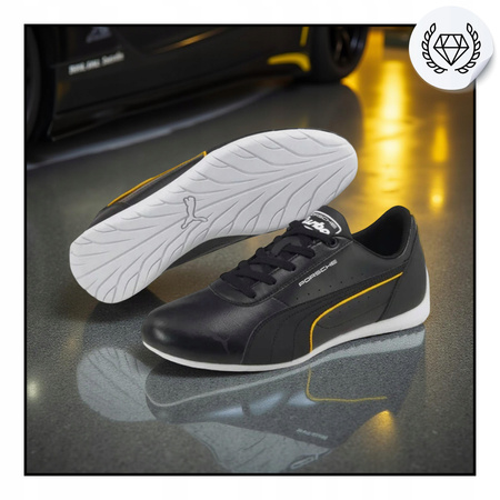BUTY SPORTOWE MĘSKIE WYGODNE PUMA PORSHE LEGACY NEO CAT 307020 01