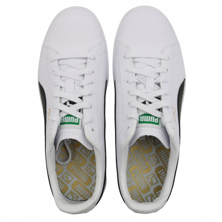 Buty męskie Puma sportowe COURT STAR SL 384676 01 Białe