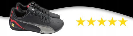 BUTY MĘSKIE SPORTOWE WYGODNE LEKKIE PUMA FERRARI NEO CAT 308062 01 r. 43