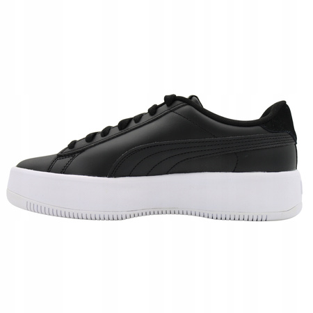 Buty damskie PUMA LILY PLATFORM Sneakersy sportowe czarne skóra