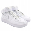 BUTY SPORTOWE DAMSKIE BIAŁE SNEAKERSY NIKE AIR FORCE 1 FN1193 111 r. 35,5